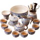 Blue And White  Kungfu Tea Sets