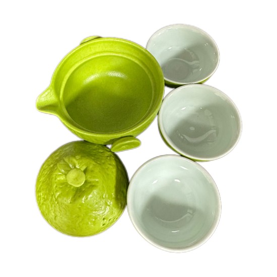 Green Orange Kungfu Tea Sets