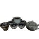 Kiln-Changed Ancient Dragon Brushed kungfu Tea Sets